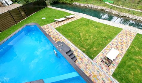 Бассейн. Гостевой дом "Вилла Море", п. Лазаревское