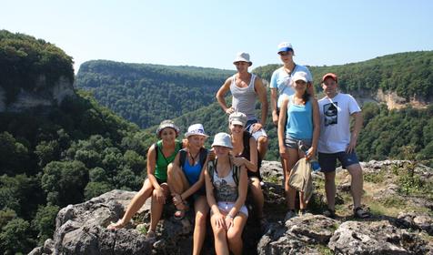 Каньонинг, ущелье р. Мешоко. Агентство «Формула отдыха», Лагонаки