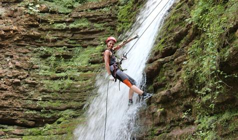 Каньонинг, ущелье р. Руфабго. Агентство «Формула отдыха», Лагонаки