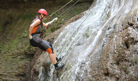 Каньонинг, ущелье р. Руфабго. Агентство «Формула отдыха», Лагонаки