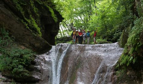 Каньонинг, ущелье р. Руфабго. Агентство «Формула отдыха», Лагонаки