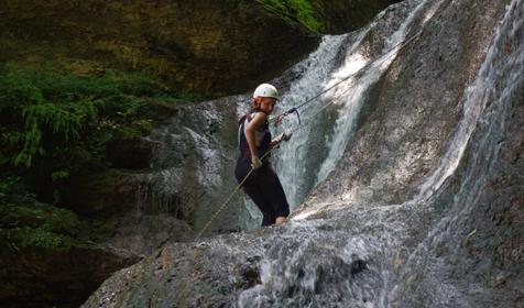 Каньонинг, ущелье р. Руфабго. Агентство «Формула отдыха», Лагонаки