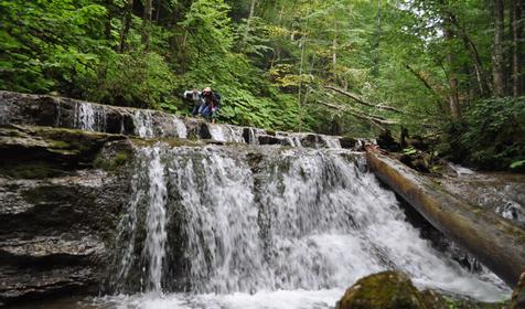 Каньонинг, водопады "Университетский", "Чинарный". Агентство «Формула отдыха», Лагонаки