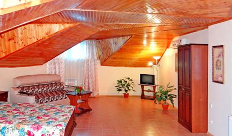 Двухместный двухкомнатный люкс (4-й этаж), Гостиница Баунти, г. Анапа