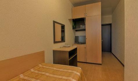 Одноместный номер. Курортный отель Ателика Гранд Прибой, г. Анапа