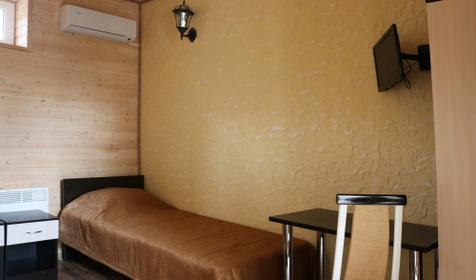 Двухместный стандарт с видом на море. Гостиница "Адэль", г. Геленджик, с. Архипо-Осиповка