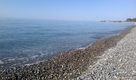 Пляж, г. Сочи, Лазаревский район, кп. Солоники