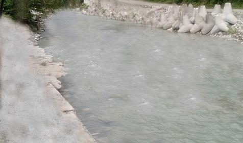 Горная река, г. Сочи, Лазаревский район, кп. Солоники