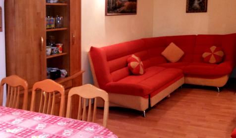 Гостиная-столовая Квартира Семейный отдых, г. Сочи