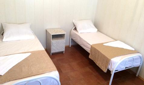 Двухместный стандарт. База отдыха "Голубая бухта", пос. Кучугуры