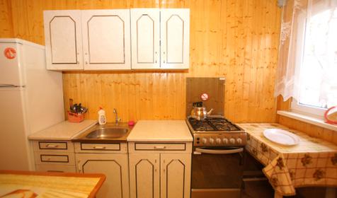 Кухня номера эконом. Гостевой дом "У Ивановича", п. Джубга