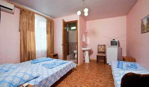 Трехместный стандарт Гостиница Аннушка, с. Ольгинка