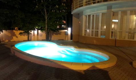 Бассейн. Гостиница "Лотос", г. Геленджик