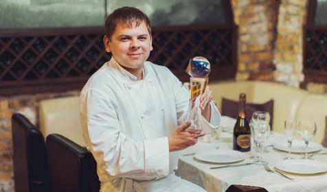Шеф-повар ресторана Империал Сергей Альшевский. Отель Империал