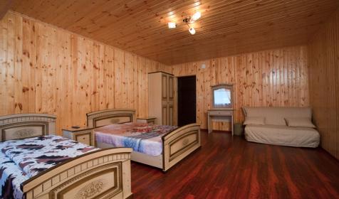 Трехместный стандарт с двумя доп.местами. Гостевой дом Алла-Рома, г. Сочи, п. Лоо