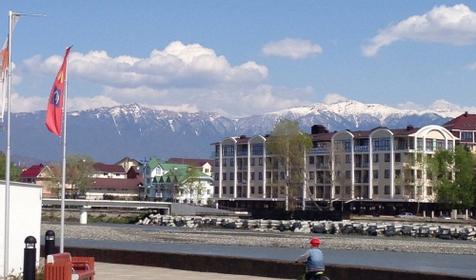 В пяти минутах ходьбы от Частной гостиницы Лидия, Сочи