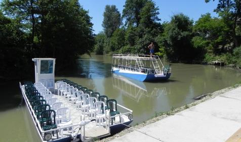 Речной трамвайчик Гостевой дом Мадрид, п. Джубга