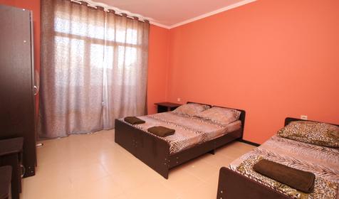 Трехместный стандарт с кондиционером Гостевой дом Мадрид, п. Джубга