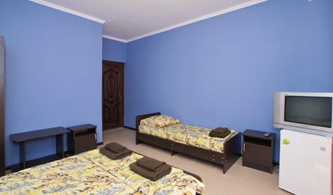 Трехместный стандарт Гостевой дом Мадрид, п. Джубга