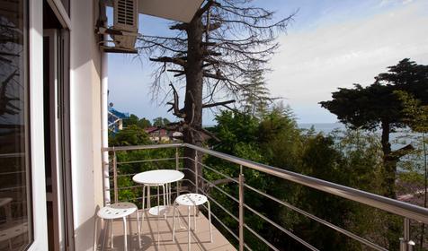 Студия с перегородкой. Гостиница Анжелика-Альбатрос, г. Сочи, п. Лоо