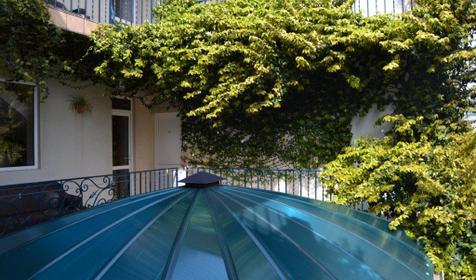 Территория. Отель ЛЭНСиС, г. Сочи, Адлерский район, г. Адлер