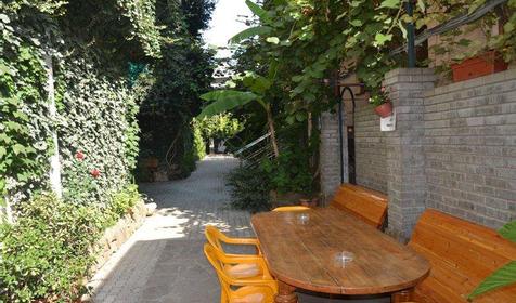 Территория. Отель ЛЭНСиС, г. Сочи, Адлерский район, г. Адлер