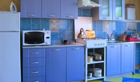 Кухня. Мини-гостиница На Николаевской, г. Ейск