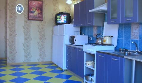 Кухня. Мини-гостиница На Николаевской, г. Ейск