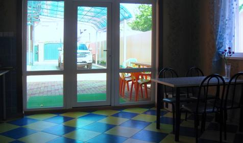 Кухня. Мини-гостиница На Николаевской, г. Ейск