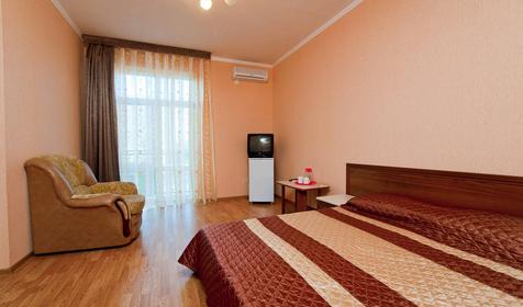 Трехместный стандарт. Гостевой дом Селини, г. Анапа, п. Джемете