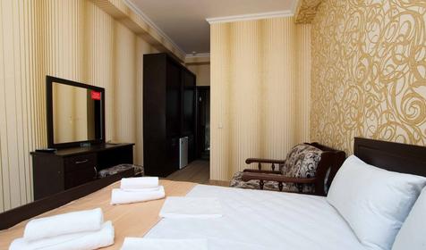 Двухместный полулюкс с балконом. Отель IDEAL, п. Витязево