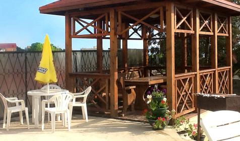 Беседка для отдыха. Частная гостиница Нагорная, Адлерский район