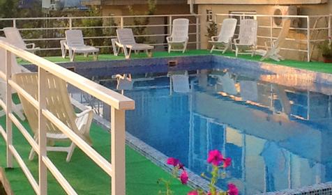 Бассейн. Частная гостиница Нагорная, Адлерский район