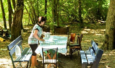 Мангалы. База отдыха Черномор и Ко, г. Геленджик, х. Бетта