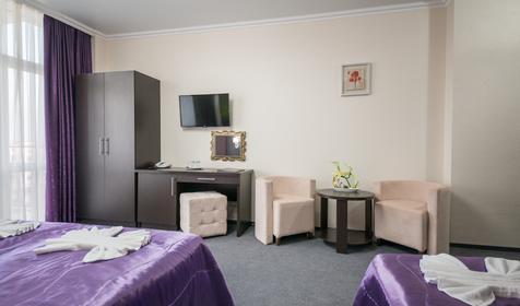 Трехместный стандарт. Отель Аврора, г. Анапа, п. Витязево