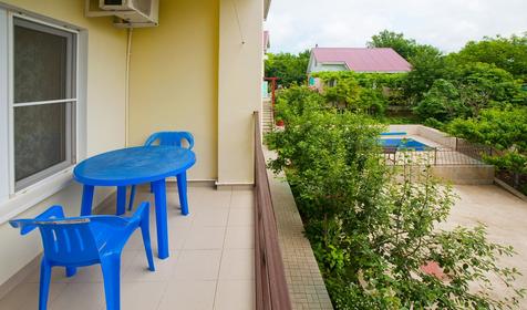 Двухместный стандарт. Гостевой дом Архос, г. Геленджик, с. Архипо-Осиповка