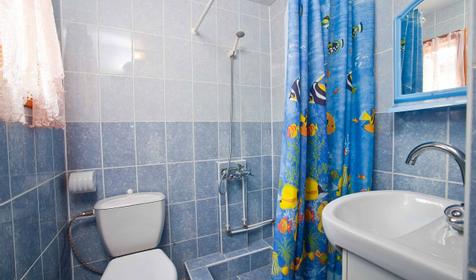 Санузел. Гостевой дом Зеркальный на Зеркальной, г. Геленджик, п. Архипо-Осиповка