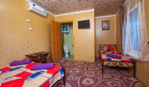 Трехместный стандарт. Гостевой дом Вероника, Туапсинский район, п. Джубга