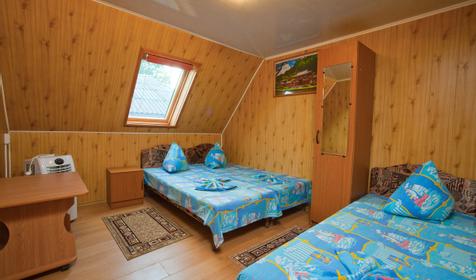 Трехместный эконом. Гостевой дом Вероника, Туапсинский район, п. Джубга