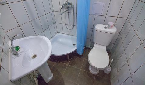 Санузел. Гостевой дом На Львовской, г. Сочи, п. Вардане