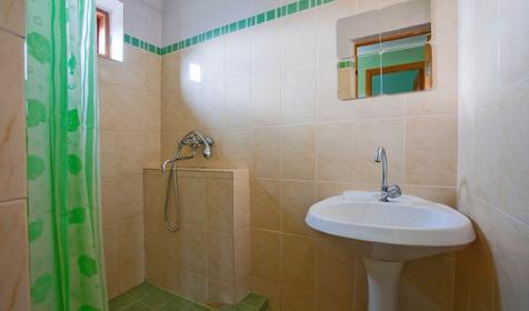 Санузел. Стандарт двухместный. Гостевой дом Земляничка, г. Геленджик, п. Архипо-Осиповка