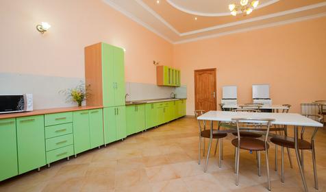 Столовая. Гостиничный дом Домик у реки, г. Геленджик, п. Архипо-Осиповка