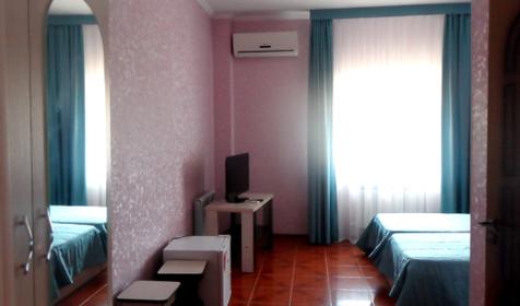 Двухместный номер. Гостиница Ника, Туапсинский р-н, пос. Джубга