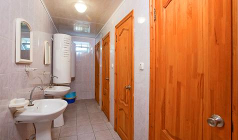 Санузел эконома. Гостиница Марина, п. Лоо