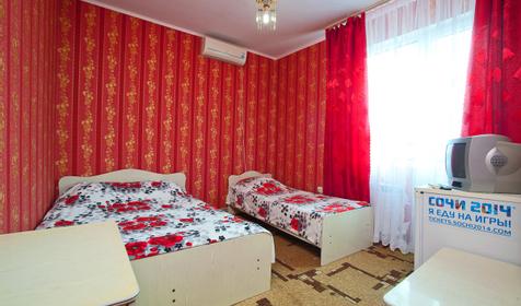 Трехместный стандарт. Гостевой дом Валентина, г. Адлер