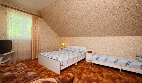 Эконом трехместный. Гостевой дом Альпийская горка, Туапсинский район, п. Небуг