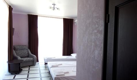 Номер. Гостевой дом Космос (у аквапарка), пос. Витязево