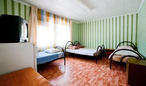 Четырехместный эконом. База отдыха Дубрава, р-н Туапсинский, Бухта Инал, п. Бжид