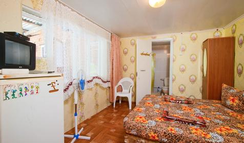 Двухместный с удобствами. База отдыха Дубрава, р-н Туапсинский, Бухта Инал, п. Бжид