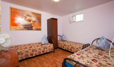 Трехместный. Гостевой дом На Гагарина, Темрюкский район, п. Кучугуры